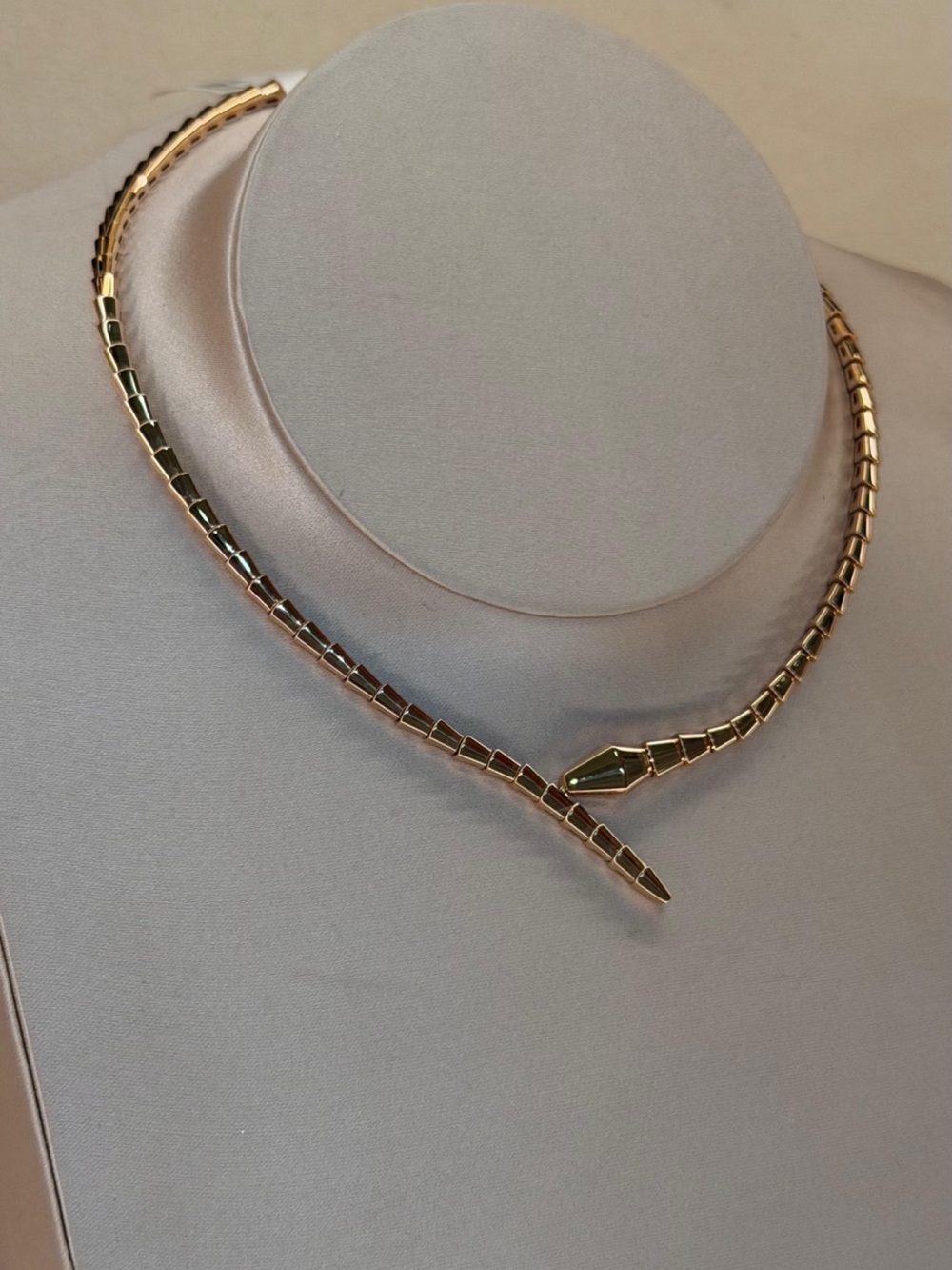 Bulgari Gold Serpenti Necklace